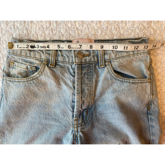 Revice Denim Super 80's/1984 Women's Relaxed Straight Leg Jeans Rose&Dragon 24 - Picture 7 of 12